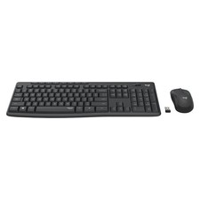 Logitech MK295 Silent Wireless Combo - Schwarz (DE)