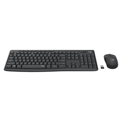 Logitech MK295 Silent Wireless Combo - Schwarz (DE)