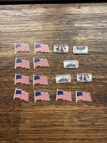 Lot of 15 - 1 Gram .999 Fine Silver Premium Colorized Art Bars.