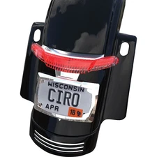 Ciro Taillight/License Plate Holder - Chrome 40051