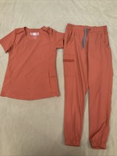 Wonder Wink Renew Scrub Set Top Pants Xs Womens Joggers