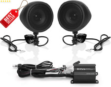 MCBK420B Sistema di Altoparlanti Bluetooth Compatto Classe D Amp Resistente alle Intemperie 12V US