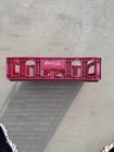 Vintage Red Coca Cola Plastic Crate 18.5x12.5x4.5 Mold Model #464 Huskylite