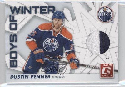 2010-11 Donruss Boys of Winter Threads Prime 16/100 Dustin Penner #55 0c2
