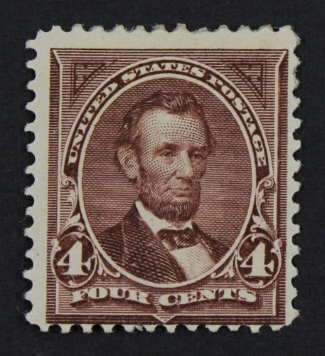 CKStamps: US Stamps Collection Scott#280 4c Lincoln Mint H OG