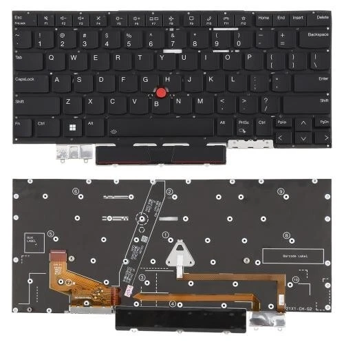 US Version Backlit Laptop Keyboard with Pointing for Lenovo IBM ThinkPad X1C