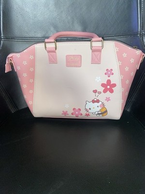 Disney Loungefly Hello Kitty Sushi Satchel Bag Pink