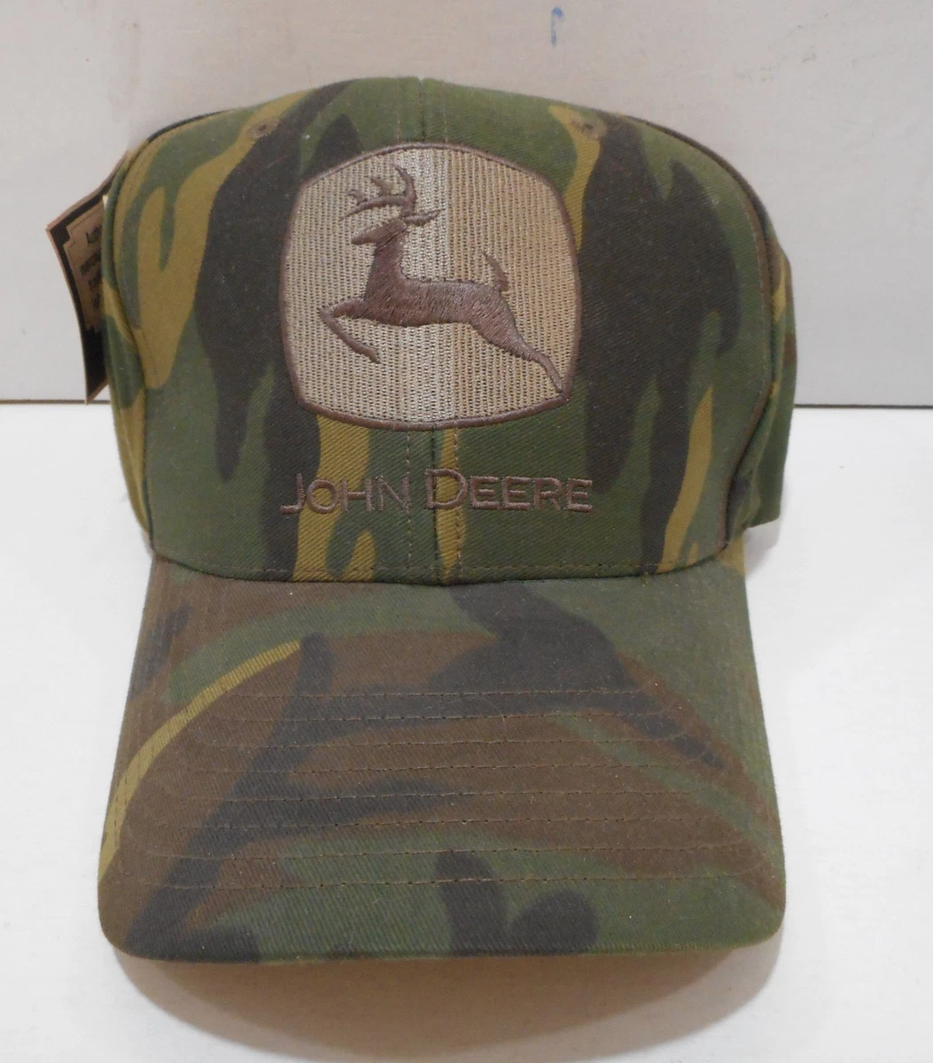 John Deere VintageTrademark Casquette de Camionneur Point de chaîne, Taille Unique Camouflage, Camouflage, Taille Unique