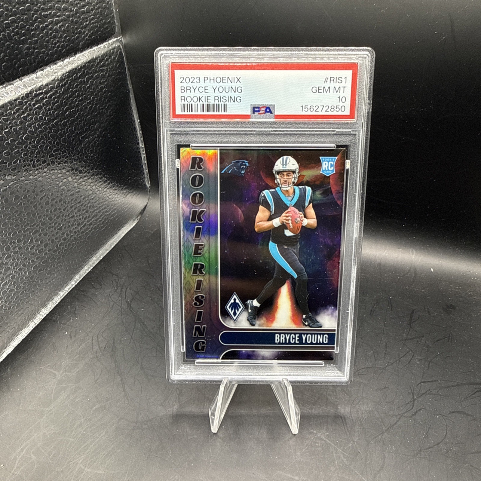 Bryce Young Panini Phoenix Rookie Rising #RIS1 Silver Seismic