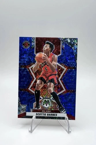2021-22 Panini Mosaic NBA Scottie Barnes #264 Blue Fast Break Prizm /85 (RC)