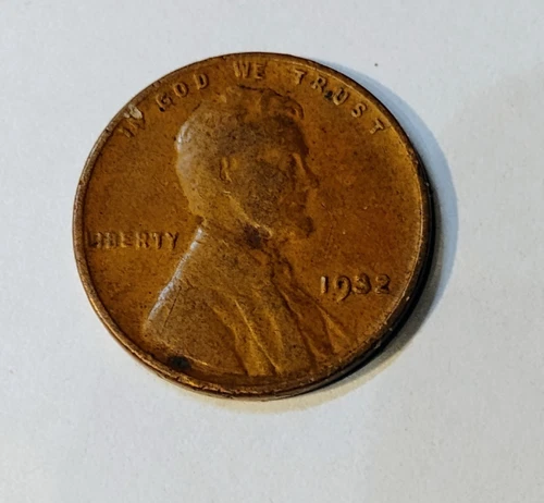 1932 P Lincoln Cent, Penny, Fine Condition