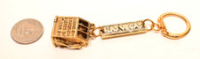 vintage LAS VEGAS Metal Slot Machine Keychain