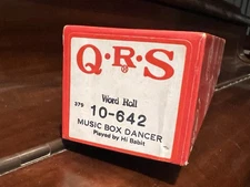Music Box Dancer Played By Hi Babit QRS Player Piano Roll 10-642