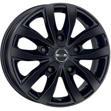 Alufelgen MAK LOAD 17" 7J 5x108 ET 46 65.1 GLOSSY BLACK