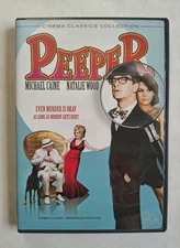 "Peeper" Michael Caine, Natalie Wood, film noir spoof (2006, DVD) 1975 Film 