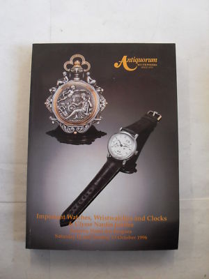 IMPORTANT WATCHES, WRISTWATCHES & CLOCKS GENEVA 1996