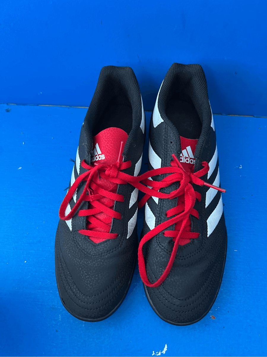 Adidas Black, Red, White SGC 753002 Cleats Soccer Shoes US  display picture 1