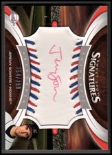 2006 Sweet Spot Veteran Sig Red-Blue Stitch Red Ink #JS Jeremy Sowers/299 AUTO 