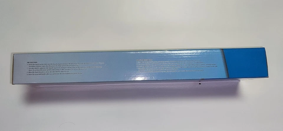 ELEKTRISCH PUMPE FASSPUMPE-KANISTERPUMPE HANDPUMPE FÜR WASSER ÖL BENZIN DIESEL - Bild 4 von 4