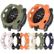 For Garmin Fenix 7/7 PRO/EPIX Pro 47MM Rugged TPU Protection Bumper Case Cover