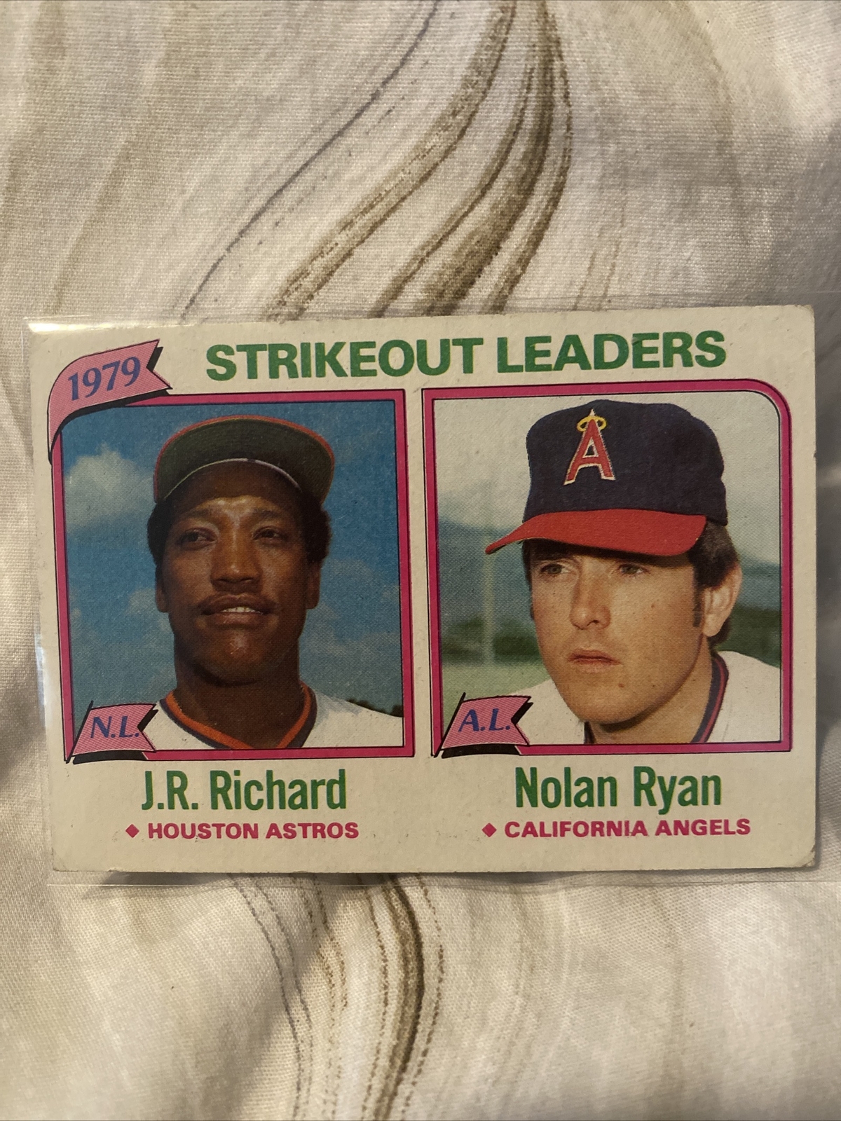 1980 Topps Nolan Ryan card # 206 (1979 strikeout leaders N. Ryan/JR  Richard) | eBay