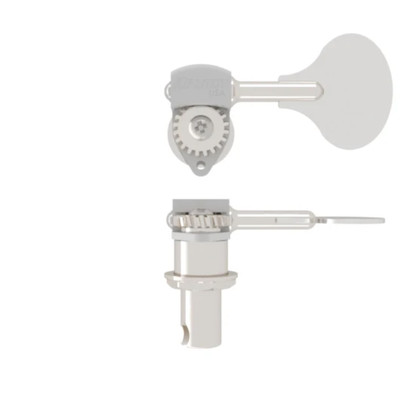 Hipshot 20675LC Lollipop Key Licensed Ultralite Bass Tuning Key 1/2'', Chrome
