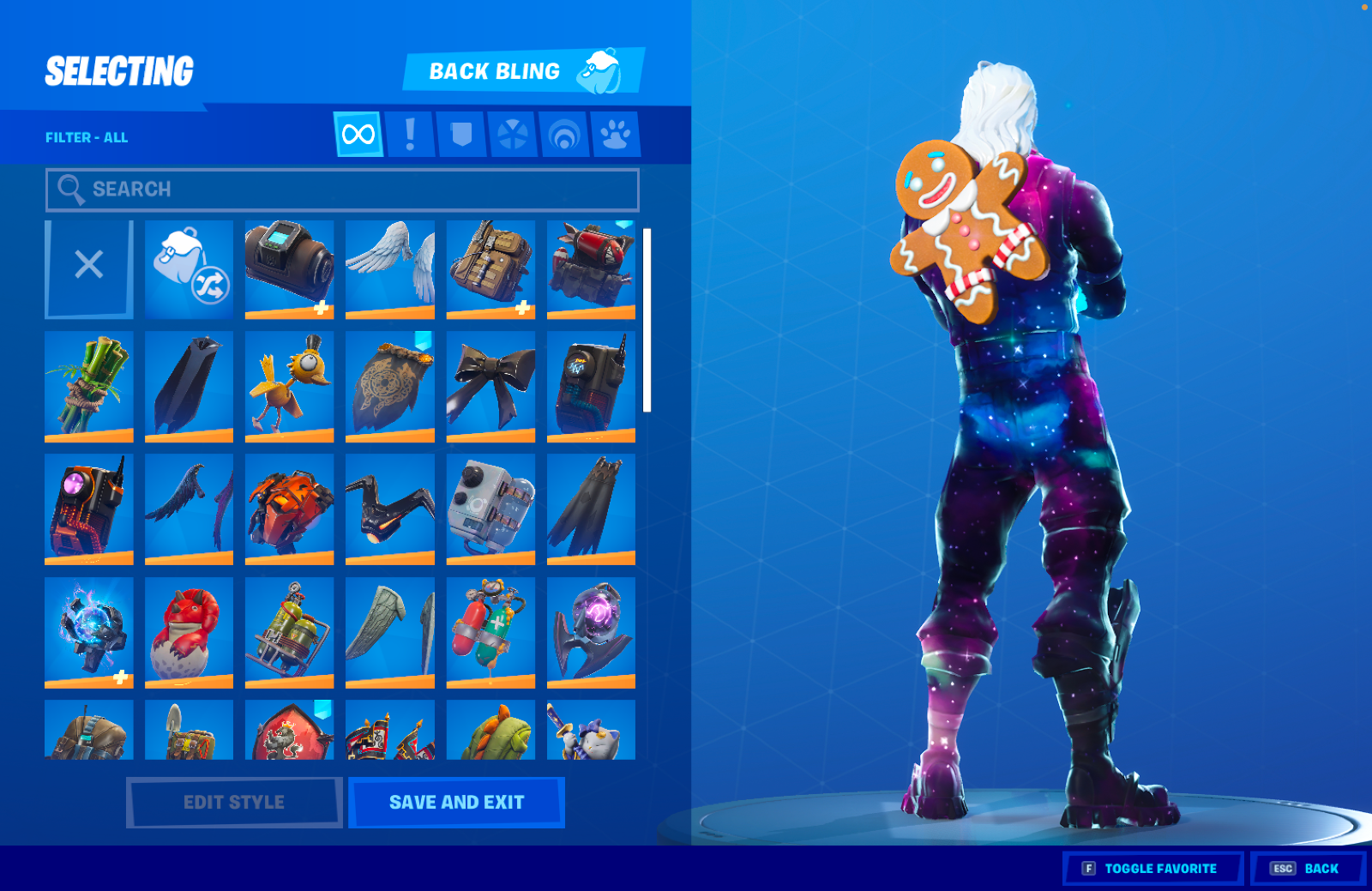 Fortnite Account OG skins Galaxy and many others Full email access