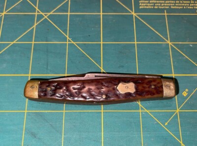 Vintage Solingen Cutlery B. SVOBODA GERMANY Junior Cattle Stockman Knife