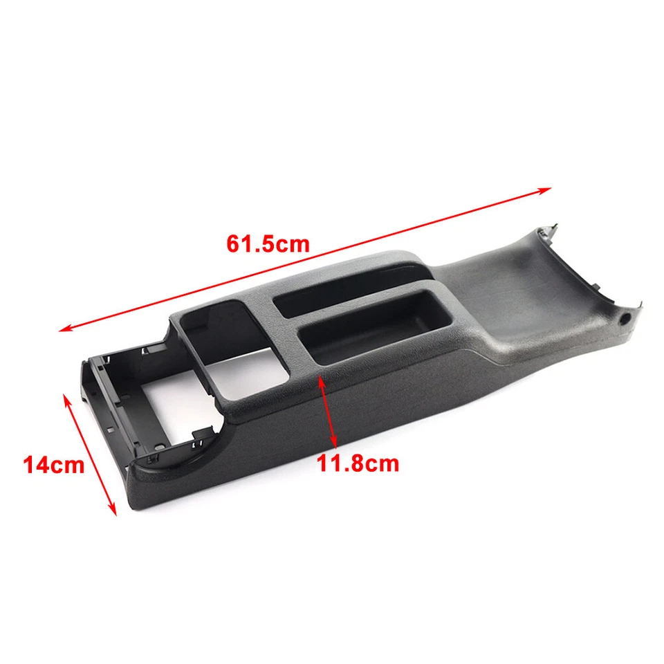 1 Pcs Grey ABS Car Rear Center Console Cup Holder Fit Volkswagen Golf IV Bora - Image 2 of 4