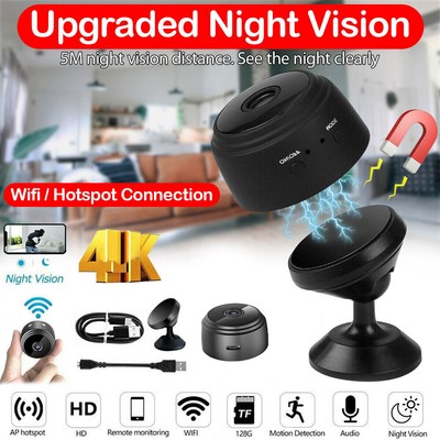 1080P HD DVR Mini Hidden Spy Nanny Camera Wireless Nanny Cam Wifi Home Security