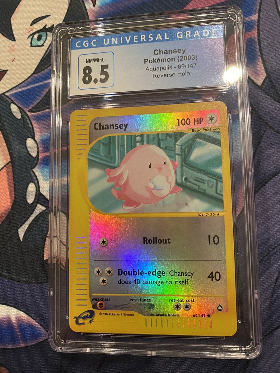 Pokémon Chansey 69 69 - Continuous Tumble - My Pokemon Card