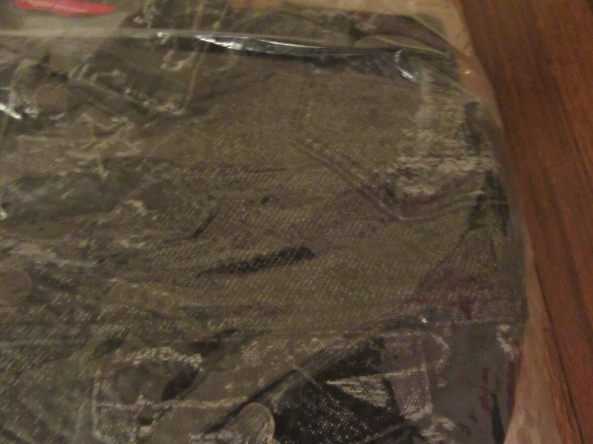 Supreme Archive Denim Jacquard Trucker Jacket Size Large Black