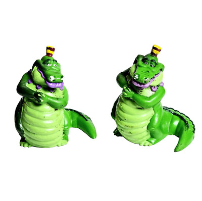 KING GATOR VTG TOY LOT 2 All Dogs Go To Heaven 1980s Wendy's Alligators 3'' VGC!