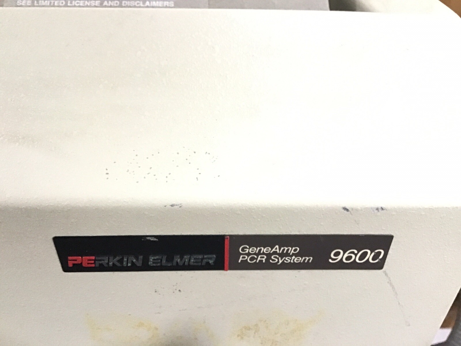 Perkin Elmer GeneAmp PCR System 9600