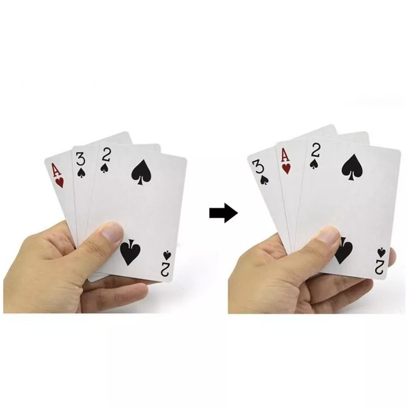 20 Sets Ultimate 3 Card Monte Card Magic Tricks Close Up Magic Easy To Do  Magic