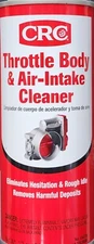 CRC 05078 Throttle Body and Air-Intakr Cleaner 12pk 12oz. Cans