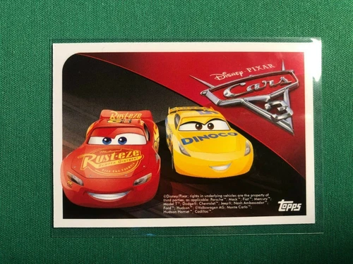 2017 Topps UK Cars 3 Trading Cards