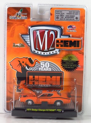 M2 Machines 50 Years 426 Hemi 1971 Dodge Charger R/T 71 HM01 14-09