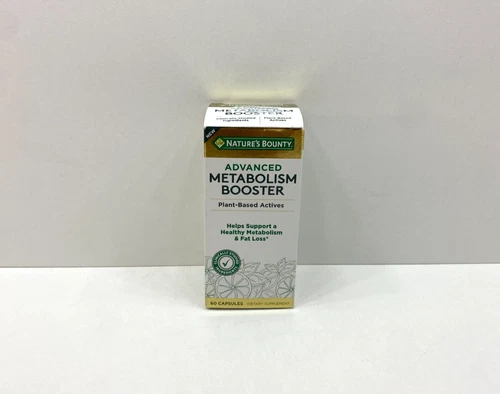 NEW Nature's Bounty Advanced Metabolism Booster Capsules Supplement 06/2026