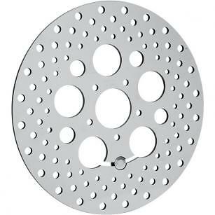 Drag Specialties [DS-325739] Polished Stainless Steel Drilled 
