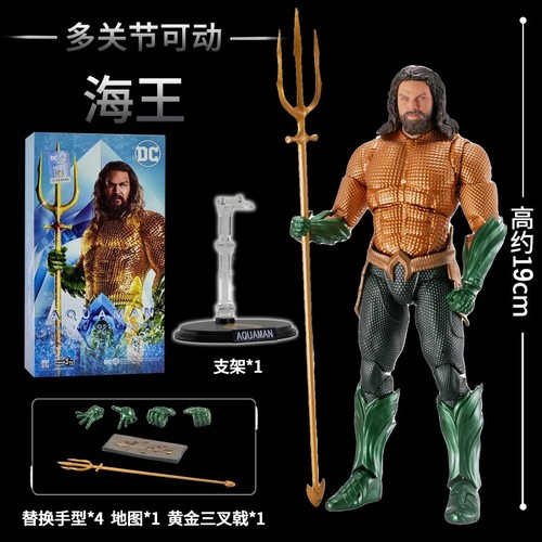 Justice League Ben Batman Superman Wonder Woman Aquaman Mera Joker Action Figure - Picture 14 of 27