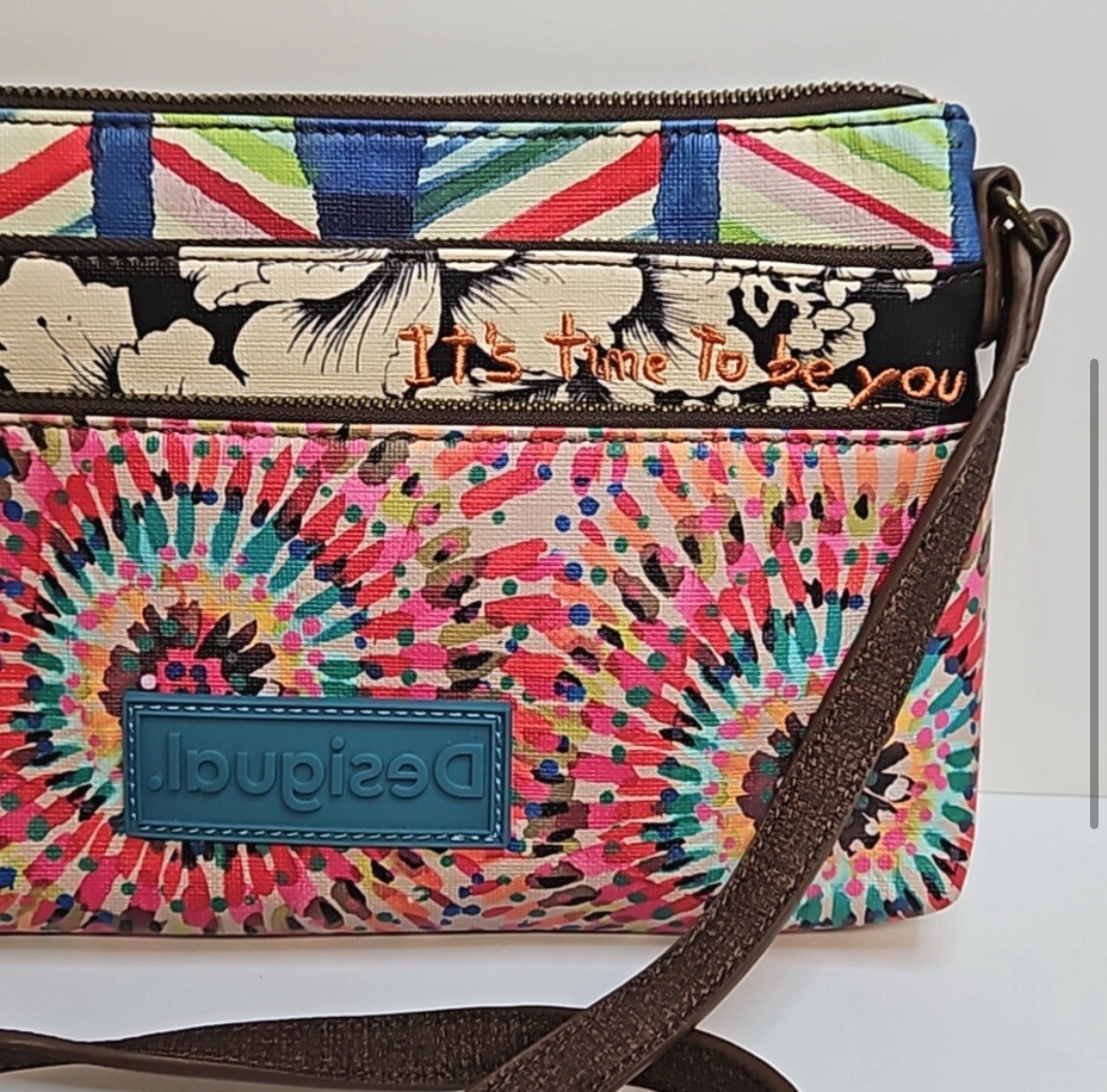 Desingual multiprint sling bag - image 6