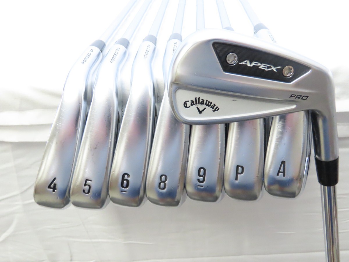 Used Callaway Apex Pro 2024 Iron Set 3-6,8-AW DG 115 MID S300
