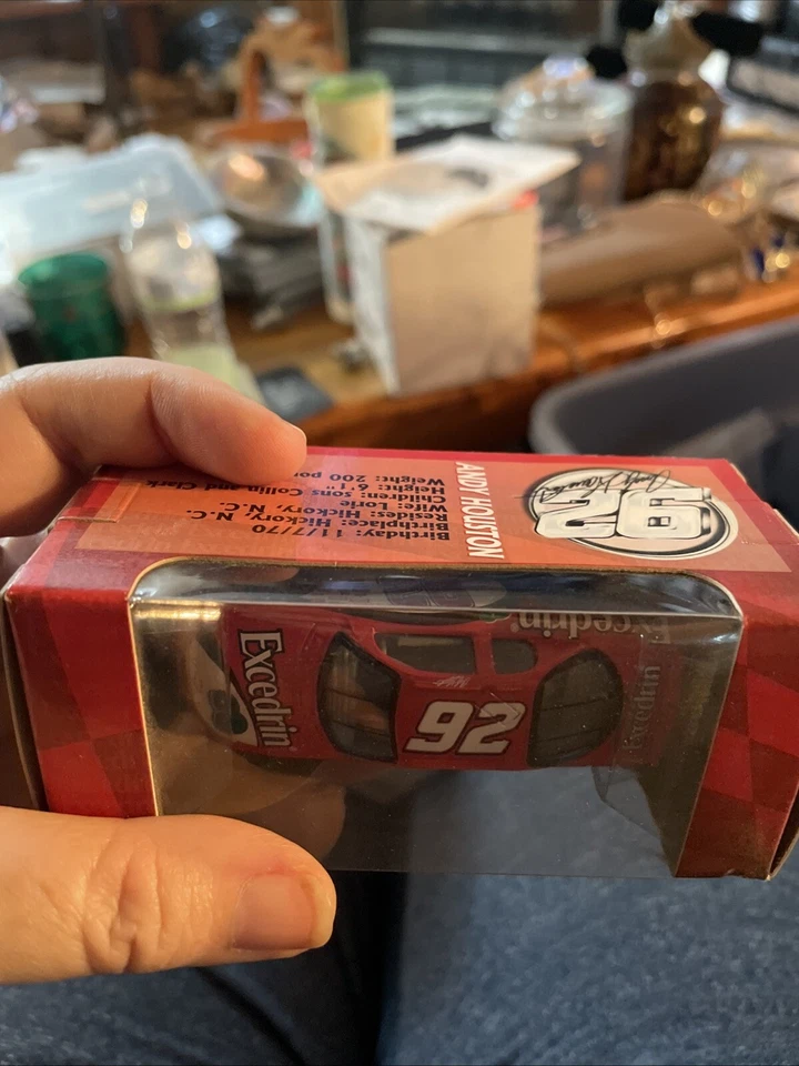 Andy Houston #92 Excedrin Racing 2002 escala 1/64 diecast Foto 3 de 4