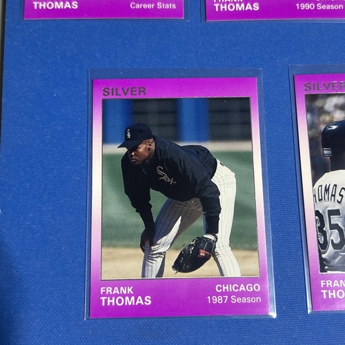 🔥1991 STAR CO. RARE SILVER FRANK THOMAS SET ONLY 400 SETS W/Promo💥Ebay POP 1 - Picture 9 of 23