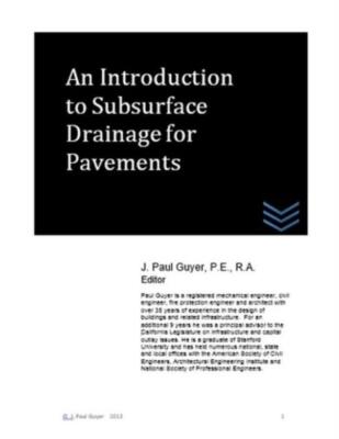 An Introduction To Subsurface Drainage For Pavements