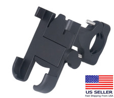 Motorcycle Bicycle E-Bike ATV Scooter Moped Bar Mount Cell Phone GPS Holder