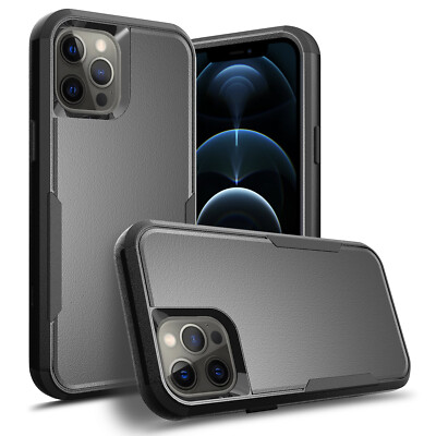 Shockproof Case For iPhone 16 15 14 13 12 11 Pro Max Plus XR XS MAX Phone  Cover