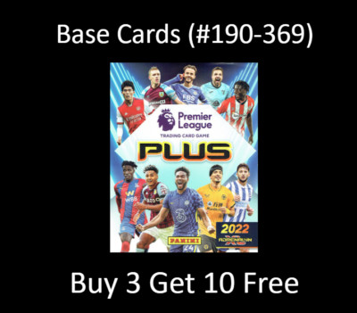 Panini Adrenalyn XL Premier League PLUS 2022 (2021/22) Base Cards (#190 bis #369)