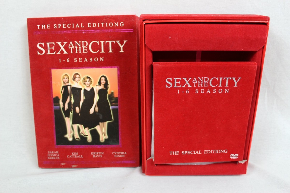 Sex and the City Special Edition Complete 1-6 Seasons 19 Discs Red Velvet Case | eBay Sex and the City Special Edition Complete 1-6 Seasons 19 Discs Red Velvet Case | eBay
